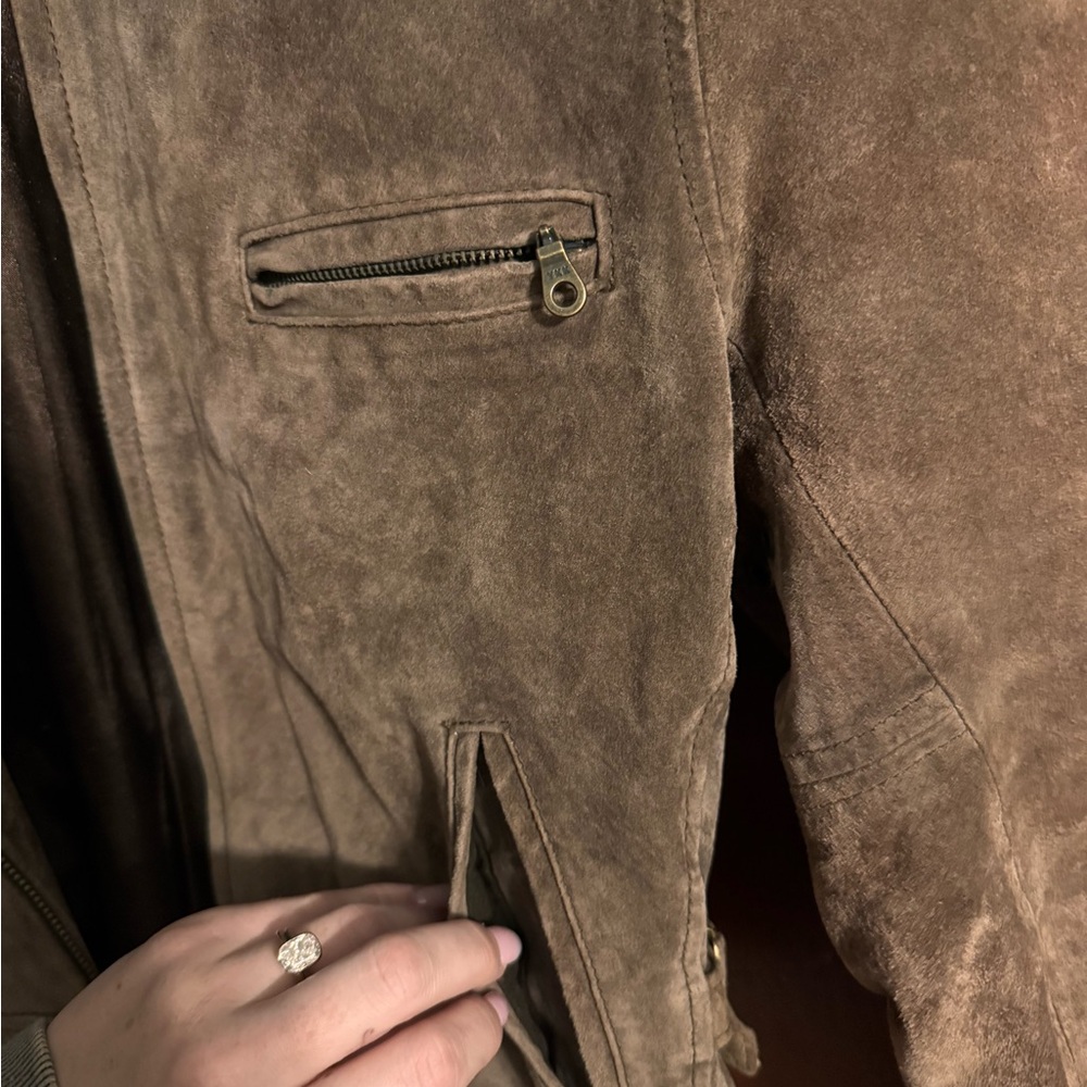 Wilson's Leather Brown Jacket - Picture 4 of 6